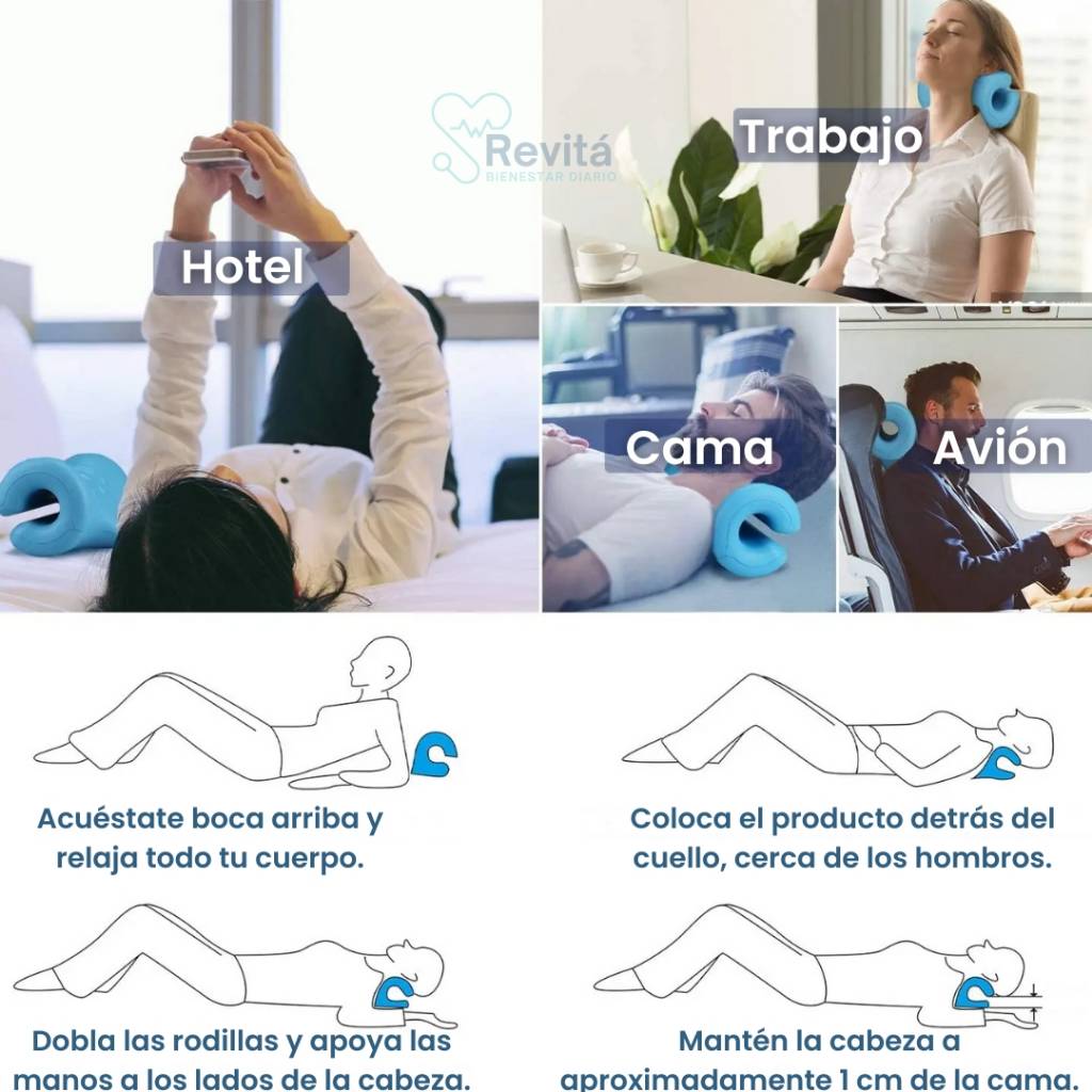 Almohada de tracción cervical - CerviRelax