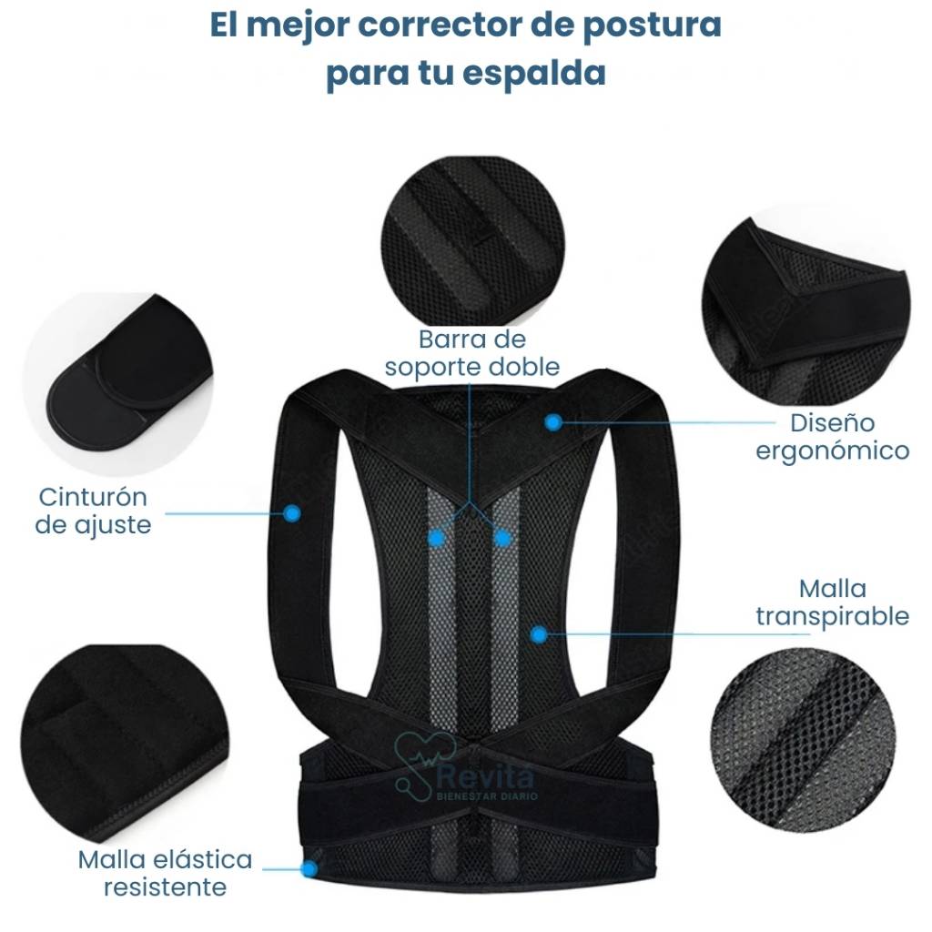 Corrector de Postura Ergonómico – Didao